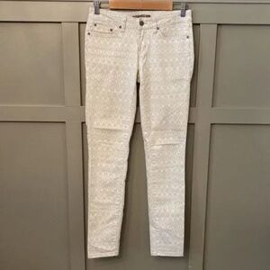 Prana Kara Jeans Organic Cotton Stretch Denim Low Rise Slim Fit Size 0 / 25